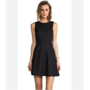 Theory Nikay Fit And Flare Sleeveless Dress Size 12 EUC